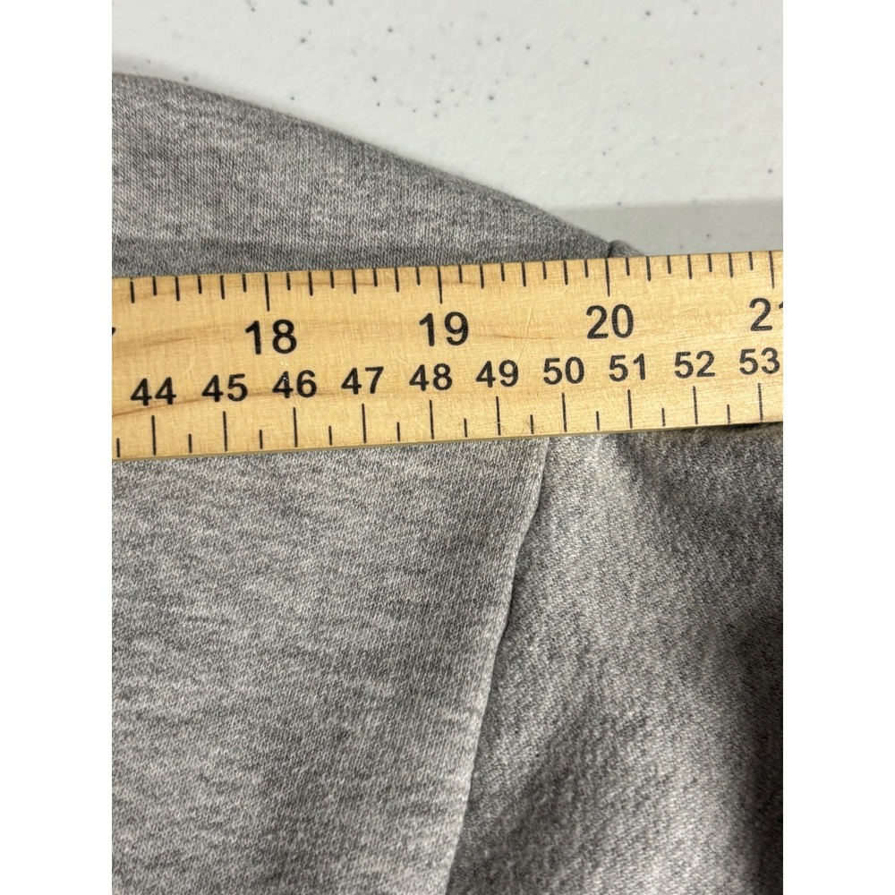 Disney Store Hoodie Adult Small Gray Mickey Mouse American Flag Graphic Pullover - Picture 5 of 11